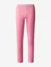 Perfect Moment Girls Thermal Leggings In Pink