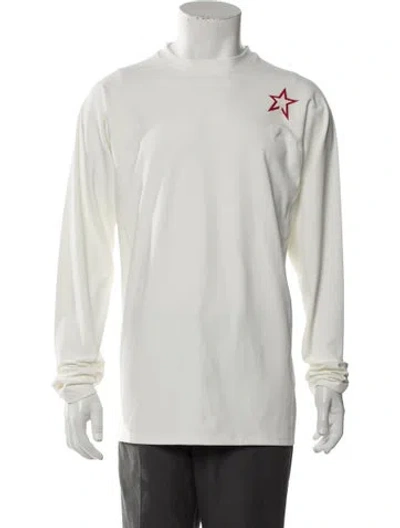 Pre-owned Perfect Moment Graphic Print Crew Neck T-shirt In White