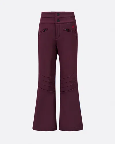 Perfect Moment High Waist Aurora Flare Pant Y14 In Burgundy