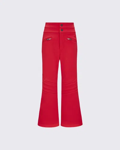 Perfect Moment High Waist Aurora Flare Pant Y8 In Red