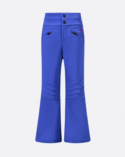 Perfect Moment Kids' High Waist Aurora Flare Pant Y8 In True-indigo