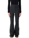 Perfect Moment Aurora High-rise Flared Ski Pants In Black