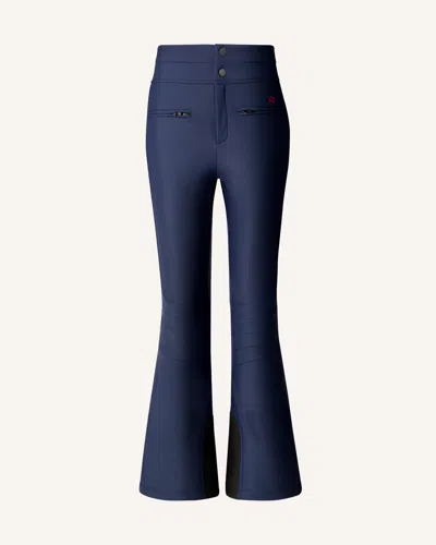 Perfect Moment High-waist Aurora Flare Ski Pant L In Blue