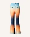 Perfect Moment High-waist Aurora Flare Ski Pant M In Multi
