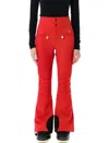 Perfect Moment High-waist Aurora Flare Ski Pant Xl In Red