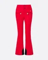 Perfect Moment High-waist Aurora Flare Ski Pant Xl In Red