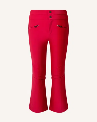 Perfect Moment Kids' High-waist Aurora Flare Ski Pant Y14 In Red