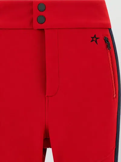 Perfect Moment High-rise Flared Ski Pants In Red