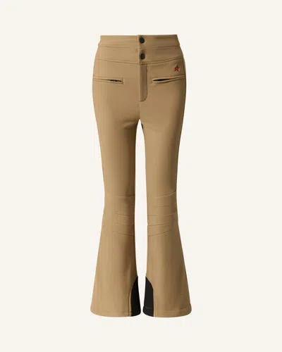 Perfect Moment High-waist Aurora Flare Ski Pant In Camel