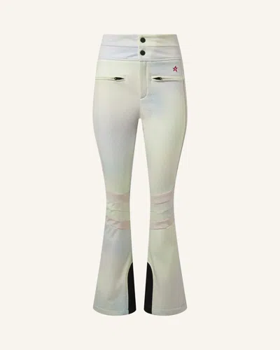 Perfect Moment High-waist Aurora Flare Ski Pant S In Metallic