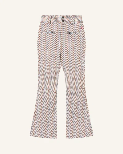 Perfect Moment High-waist Aurora Flare Ski Pant S In Pink