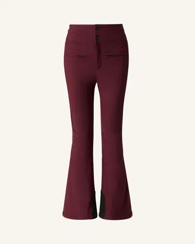 Perfect Moment High-waist Aurora Flare Ski Pant Xl In Red
