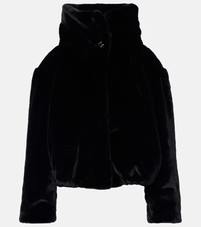 Perfect Moment Hooded Ski Jacket In Black