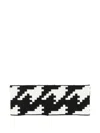 Perfect Moment Houndstooth Headband In Black