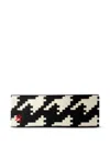 Perfect Moment Houndstooth-pattern Headband In Multi
