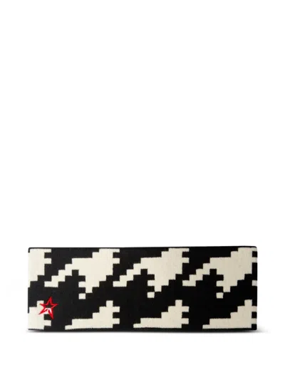 Perfect Moment Houndstooth-pattern Headband In Multi