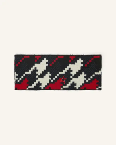 Perfect Moment Houndstooth Pm Headband Onesize In Multi