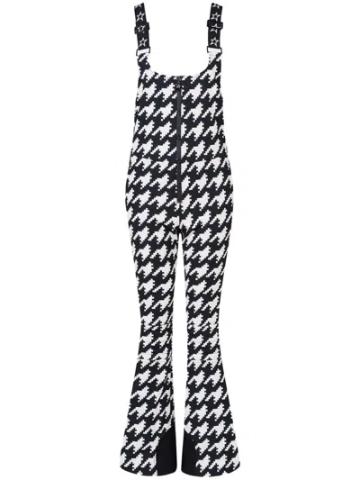 PERFECT MOMENT HOUNDSTOOTH SKI JUMPSUIT