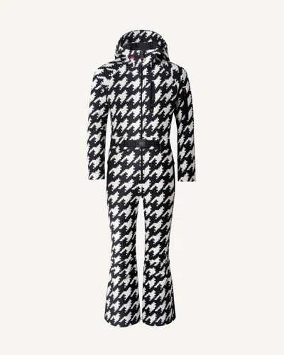 Perfect Moment Houndstooth Ski Suit Y6