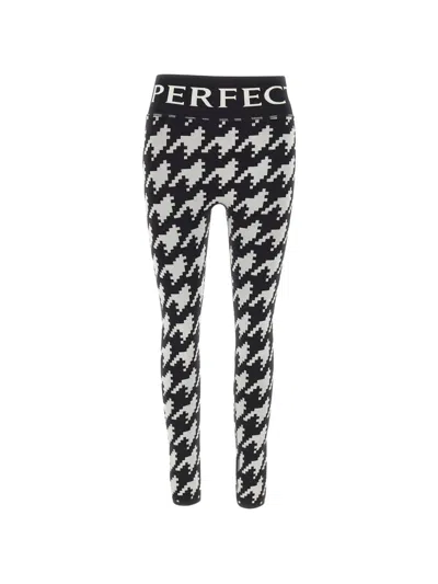 Perfect Moment Jacquard Base Layer Legging Xs In Black