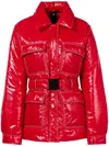 Perfect Moment Jade Shirt Jacket Xl In Red