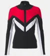 Perfect Moment Jg Thermal Half-zip Top S In Multicoloured