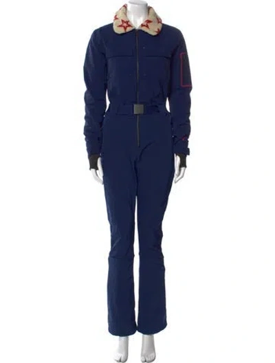 Pre-owned Perfect Moment Jumpsuit In Blue