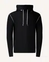 Perfect Moment Kai Knitted Hoodie L In Black