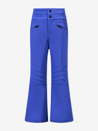 Perfect Moment Kids Aurora Flare Pants In Blue