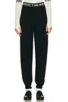 Perfect Moment La Tour Knitted Jogger In Black