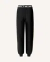 Perfect Moment La Tour Merino Wool Jogger Pant Xl In Black