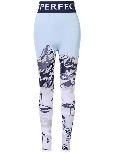 Perfect Moment Landscape Print Jacquard Legging Xs