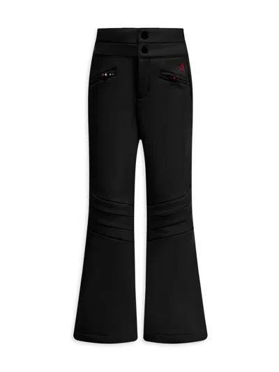 Perfect Moment Little Girl's & Girl's Aurora Flare Ski Pants In Black