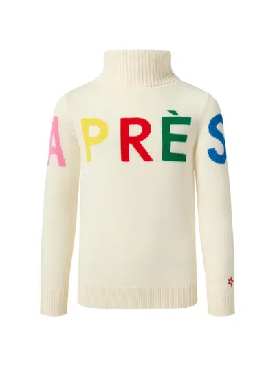 Perfect Moment Little Kid's & Kid's "après" Wool Turtleneck Sweater
