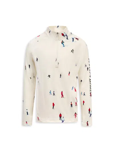 Perfect Moment Babies' Little Kid's & Kid's Thermal Top In Neutral