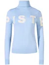 Perfect Moment Piste Merino Wool Sweater Xl In Blue