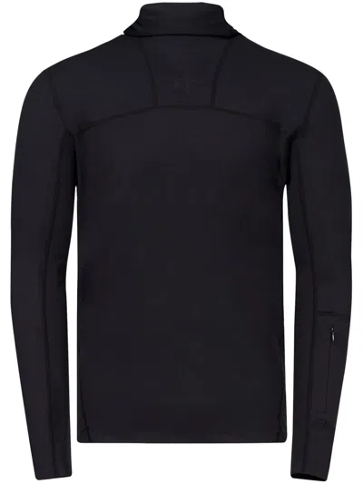 PERFECT MOMENT LOGO-PRINT SKI TOP