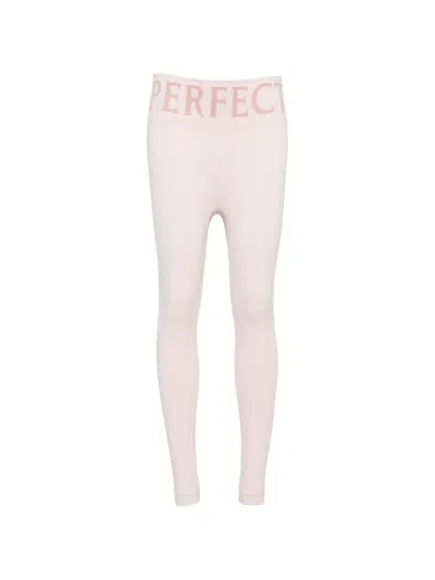 Perfect Moment Ski-leggings Mit Logo-bund In Pink