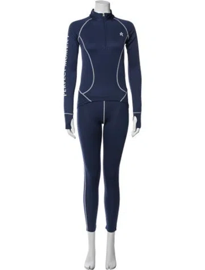 Pre-owned Perfect Moment Lounge Set In Blue