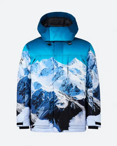 Perfect Moment Max Down Parka Jacket Xl In Landscape