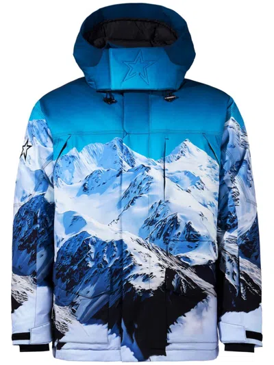 Perfect Moment Max Down Parka Jacket L In Landscape