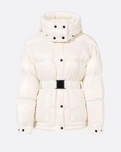 Perfect Moment Maya Down Parka Jacket L In White