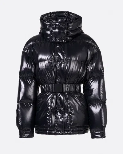 Perfect Moment Maya Down Parka Jacket Xl In Black