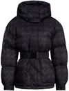 Perfect Moment Maya Down Parka Jacket L In Black