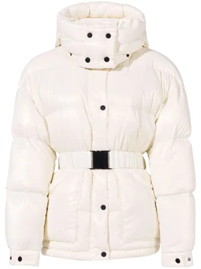 Perfect Moment Maya Down Parka Jacket L In White