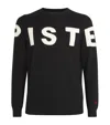 Perfect Moment Merino Wool Piste Sweater In Black