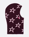 Perfect Moment Merino Wool Balaclava Onesize In Burgundy