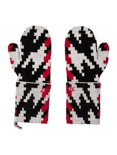 Pre-owned Perfect Moment Merino Wool Mittens  W/tags In Black