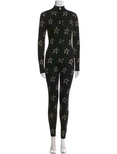 Pre-owned Perfect Moment Merino Wool Printed Jumpsuit In Multi