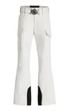 Perfect Moment Mid-rise Cargo Ski Pants In White